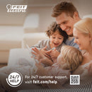 Feit Smart Home PAR38 E26 (Medium) Smart-Enabled LED Bulb Color Changing 90 Watt Equivalence 1 pk