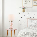 Globe Electric Maya 21 in. White Table Lamp