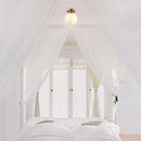 Globe Electric Portland 9.91 in. H X 8 in. W X 8 in. L Brass White Ceiling Light