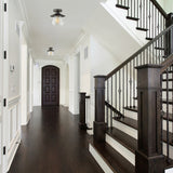 Globe Electric Nate 8.14 in. H X 8 in. W X 8 in. L Oil Rubbed Bronze Ceiling Light