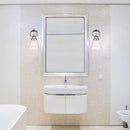 Globe Electric Parker 1-Light Chrome Wall Sconce