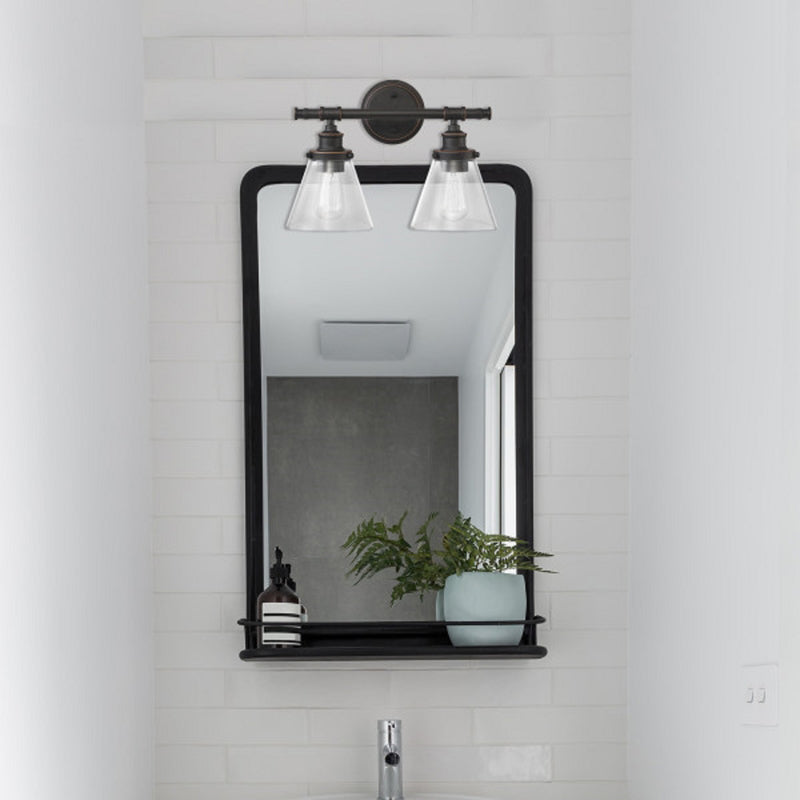 Globe Electric Parker 2-Light Oil Rubbed Bronze Wall Sconce