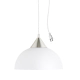 Globe Electric Amaris 18.5 in. H X 11.83 in. W X 11 in. L Brushed Nickel Ceiling Light