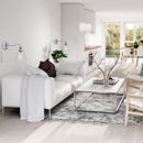 Globe Electric Parker 1-Light Chrome Clear Industrial Vintage style Wall Sconce