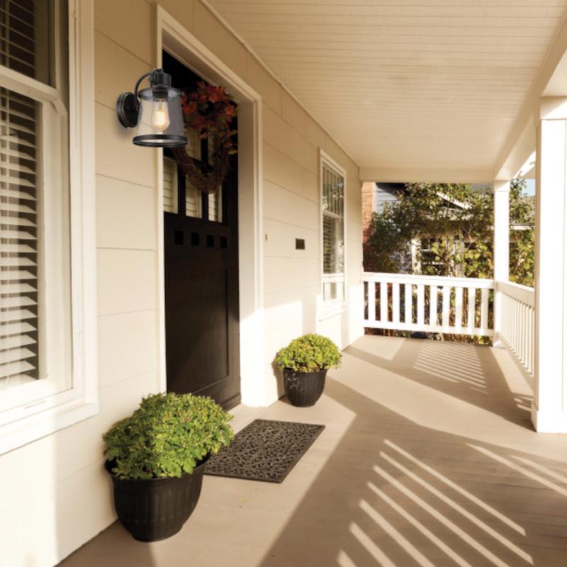 Globe Electric Charlie 1-Light Oil Rubbed Bronze Rustic Wall Sconce