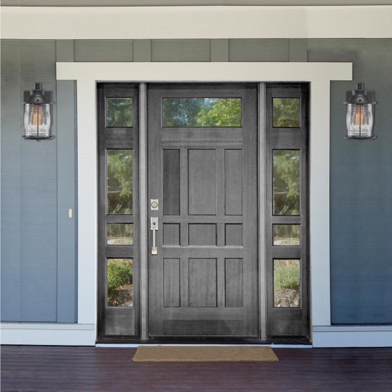 Globe Electric Donovan 1-Light Bronze Downlight Wall Sconce