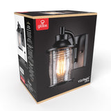 Globe Electric Donovan 1-Light Bronze Downlight Wall Sconce