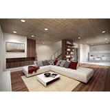 Halo BLD6 Series Matte White 6 in. W Aluminum LED Canless Recessed Downlight 10.3 W