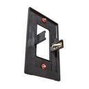 Westek LumiCover Aged Bronze 1 gang Plastic Duplex Wall Plate 1 pk