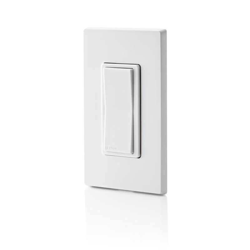 Leviton Decora 3-Way WiFi Switch White 1 pk