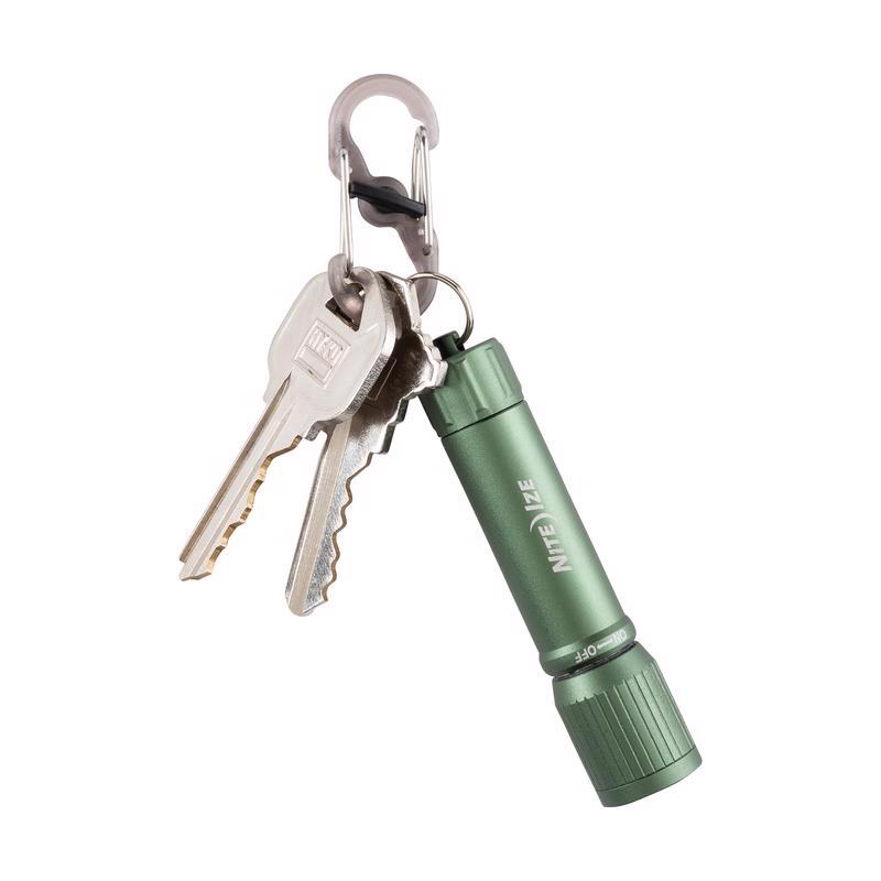 Nite Ize Radiant 100 lm Olive LED Keychain Light AAA Battery