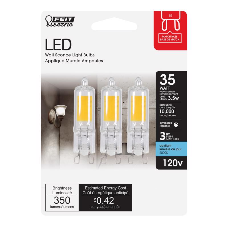 LED DM T4 G9 DL 35W 3PK