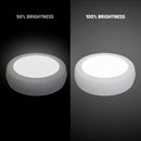 Amertac White Battery Powered LED Puck Light 1 pk