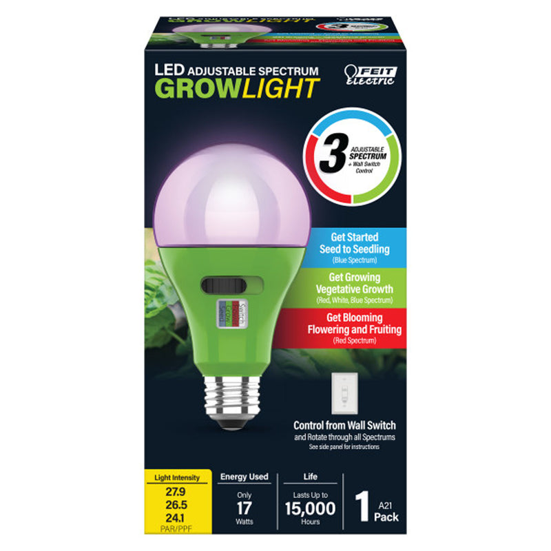 LED GRWLT A21 ES6 17W CL