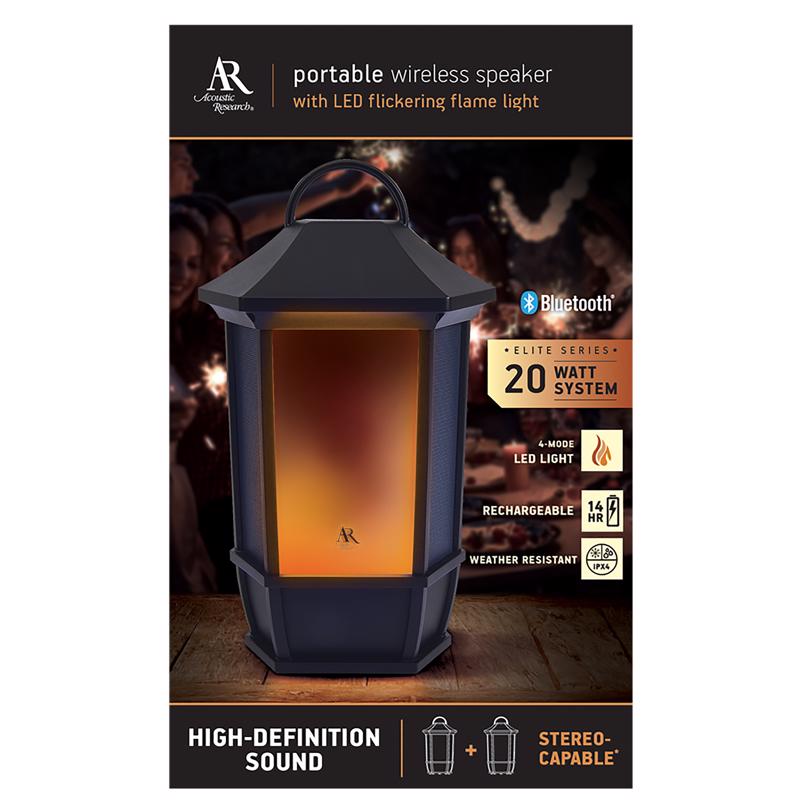 Acoustic Research Sedona Wireless Bluetooth Weather Resistant Portable Speaker