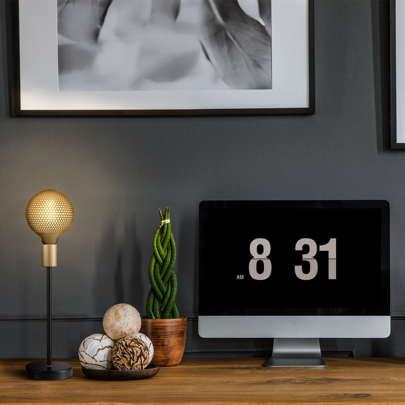 Globe Electric Moderna G40 E26 (Medium) Filament LED Bulb Amber Soft White 40 Watt Equivalence 1 pk