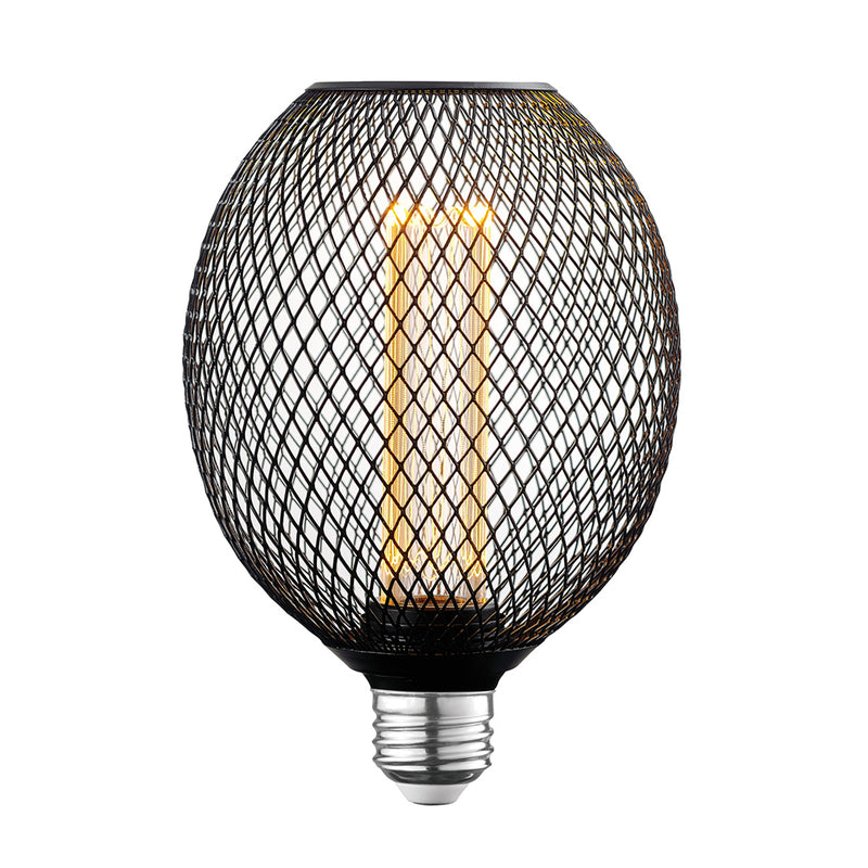 Globe Electric Luxe G40 E26 (Medium) Filament LED Bulb Amber Soft White 40 Watt Equivalence 1 pk
