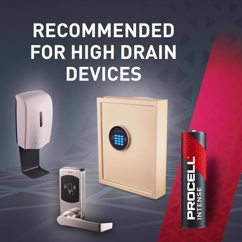 Procell Intense Alkaline AA 1.5 V 3.112 mAh Primary Battery PX1500 24 pk