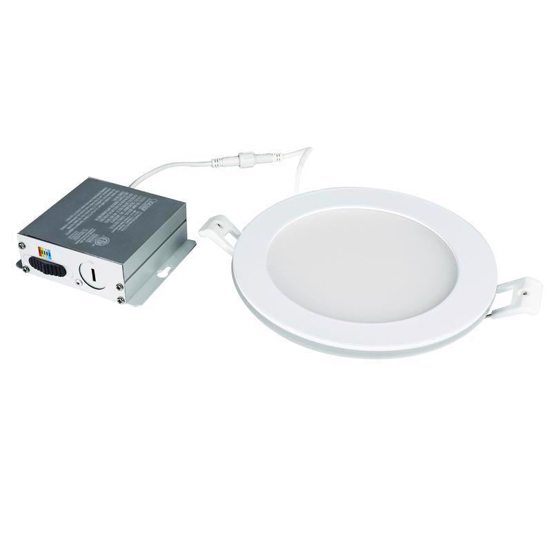 Feit LED Retrofits White 7 in. W Aluminum LED Canless Recessed Downlight 17 W