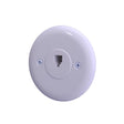 WALL PLATE PHONE WHT