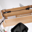 Charg 10 ft. L 6 outlets Power Strip w/Surge Protection Black 1000 J