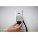 Charg 10 ft. L 6 outlets Power Strip w/Surge Protection Black 1000 J