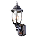 WALL LANTERN BLK LED 1PK