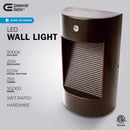 Feit LED Dusk to Dawn Hardwired LED Bronze Security Light