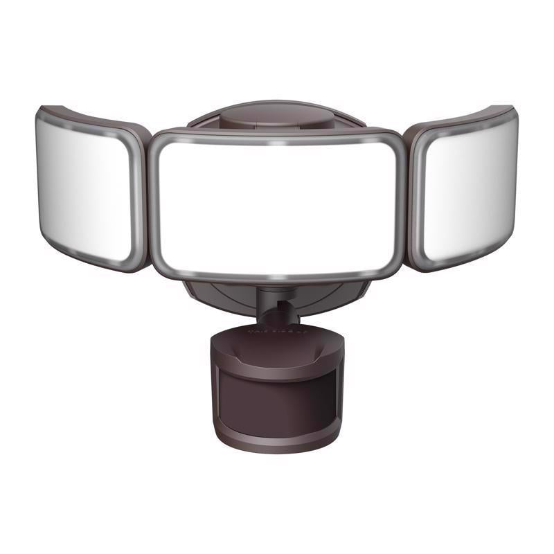 Feit Motion-Sensing Hardwired LED Bronze Security Floodlight