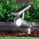 Feit Smart Home Dusk to Dawn Solar Powered LED Nickel Smart-Enabled Spotlight