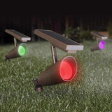 Feit OneSync Bronze Solar Powered/Remote 100 W LED Spotlight 2 pk
