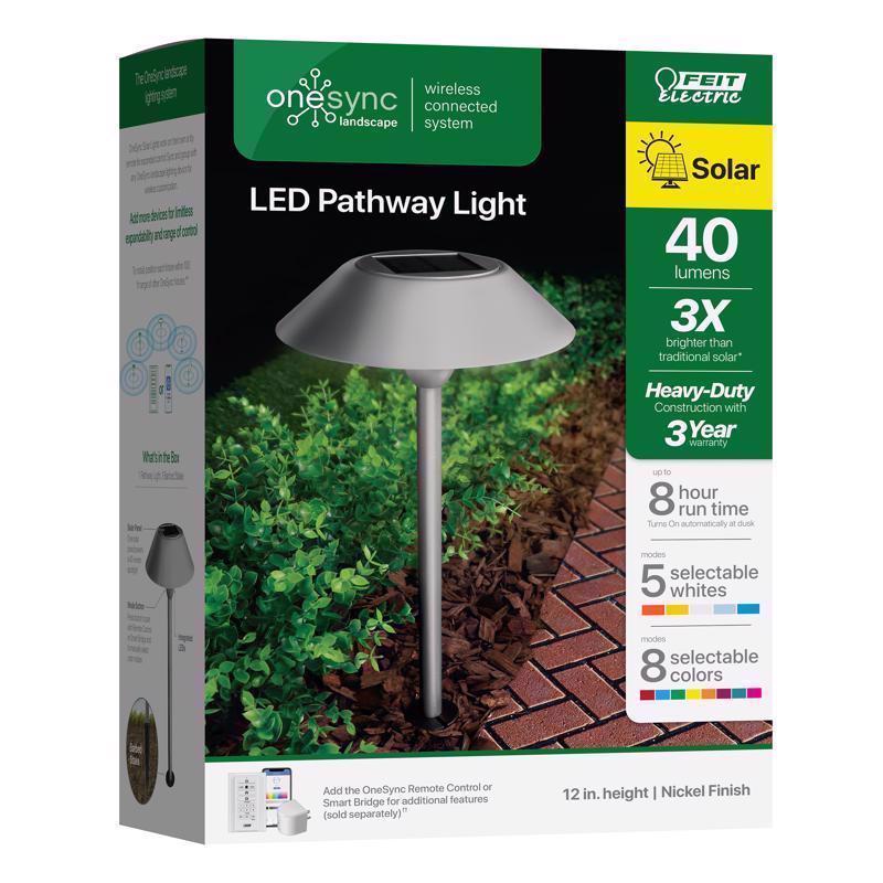 PATHWAY LIGHT NCKL 40W