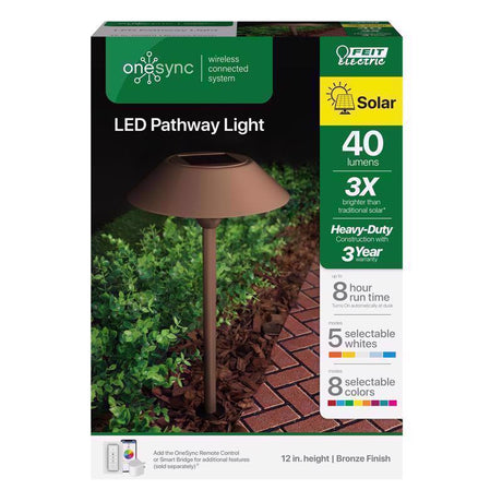 PATHWAY LIGHT BRNZ 40W
