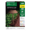 PATHWAY LIGHT BRNZ 40W