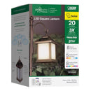 HANGING LANTERN SQUR 4"