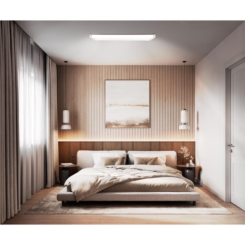 Metalux 36 W 48 in. 0 lights LED Wraparound Light Fixture