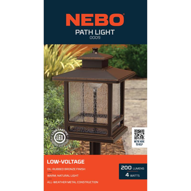 NEBO Low Voltage 4 W LED Pathway Light 1 pk