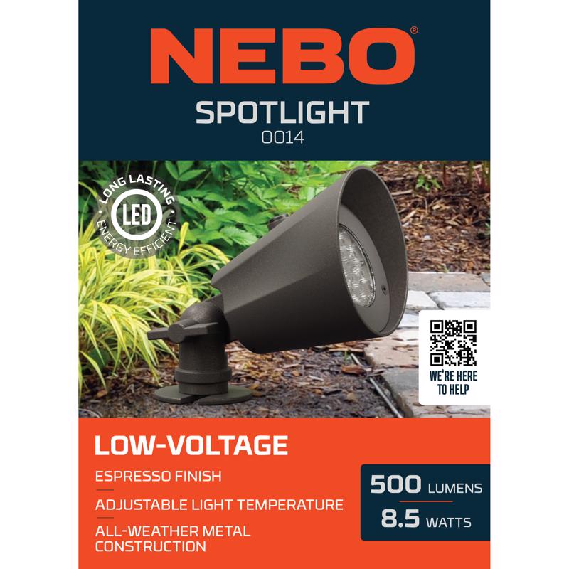 NEBO Low Voltage 8.5 W LED Spotlight 1 pk