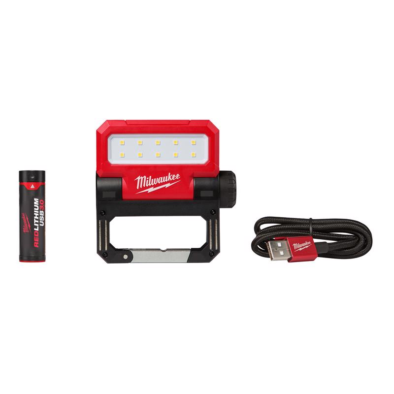 WORK LIGHT LED BLK/RED