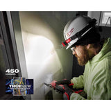 Milwaukee 450 lm Black/Red LED Tactical Headlamp