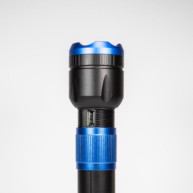 Dorcy DieHard 3400 lm Black/Blue LED Flashlight Power Bank