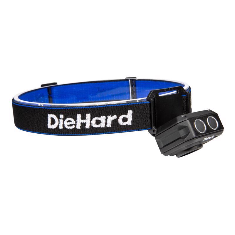 Dorcy DieHard 375 lm Black/Blue LED Tactical Headlamp