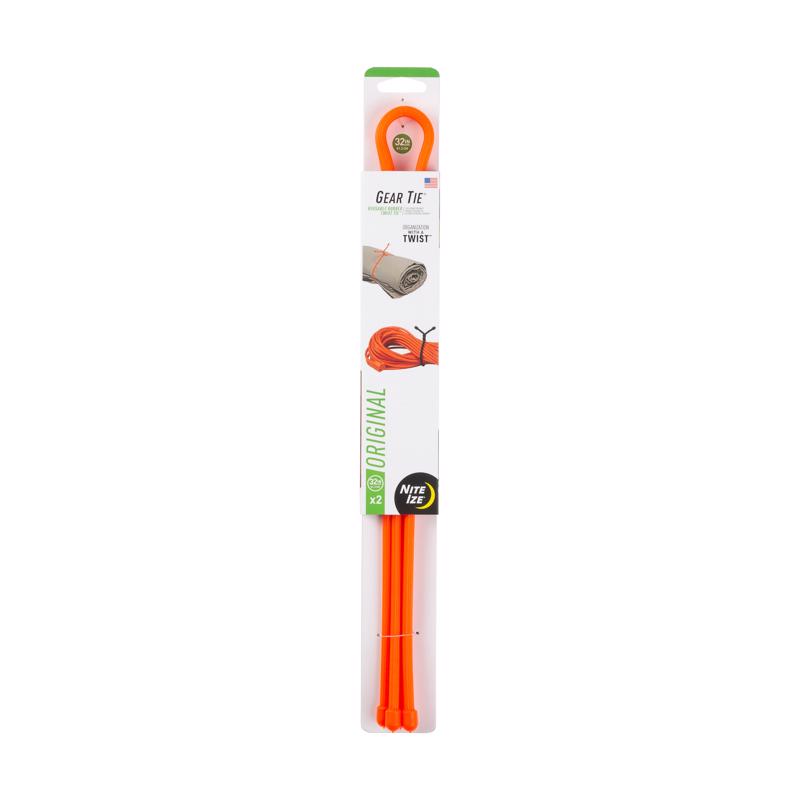 TWIST TIES ORNG 32" 2PK