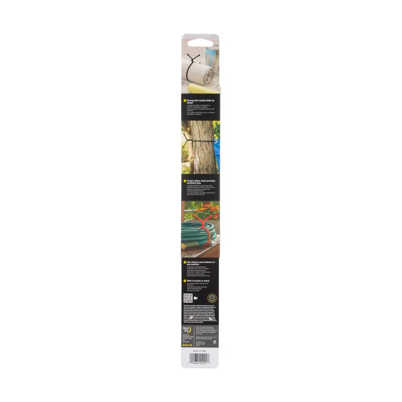 Nite Ize Gear Tie 32 in. L Orange Twist Ties 2 pk