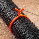 Nite Ize Gear Tie 32 in. L Orange Twist Ties 2 pk