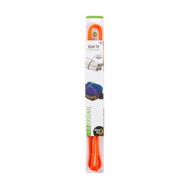 TWIST TIES ORANGE 64"