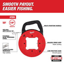 Milwaukee 0.13 in. W X 50 ft. L Steel Fish Tape 1 pk