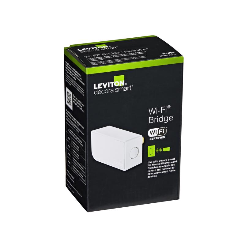 Leviton Decora WiFi Smart Smart-Enabled Bridge White 1 pk