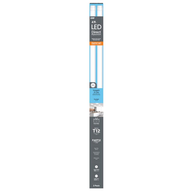 LED LNEAR LMP DL 48" 2PK