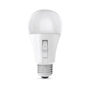 Feit A19 E26 (Medium) LED Dusk to Dawn Bulb Tunable White/Color Changing 100 Watt Equivalence 1 pk